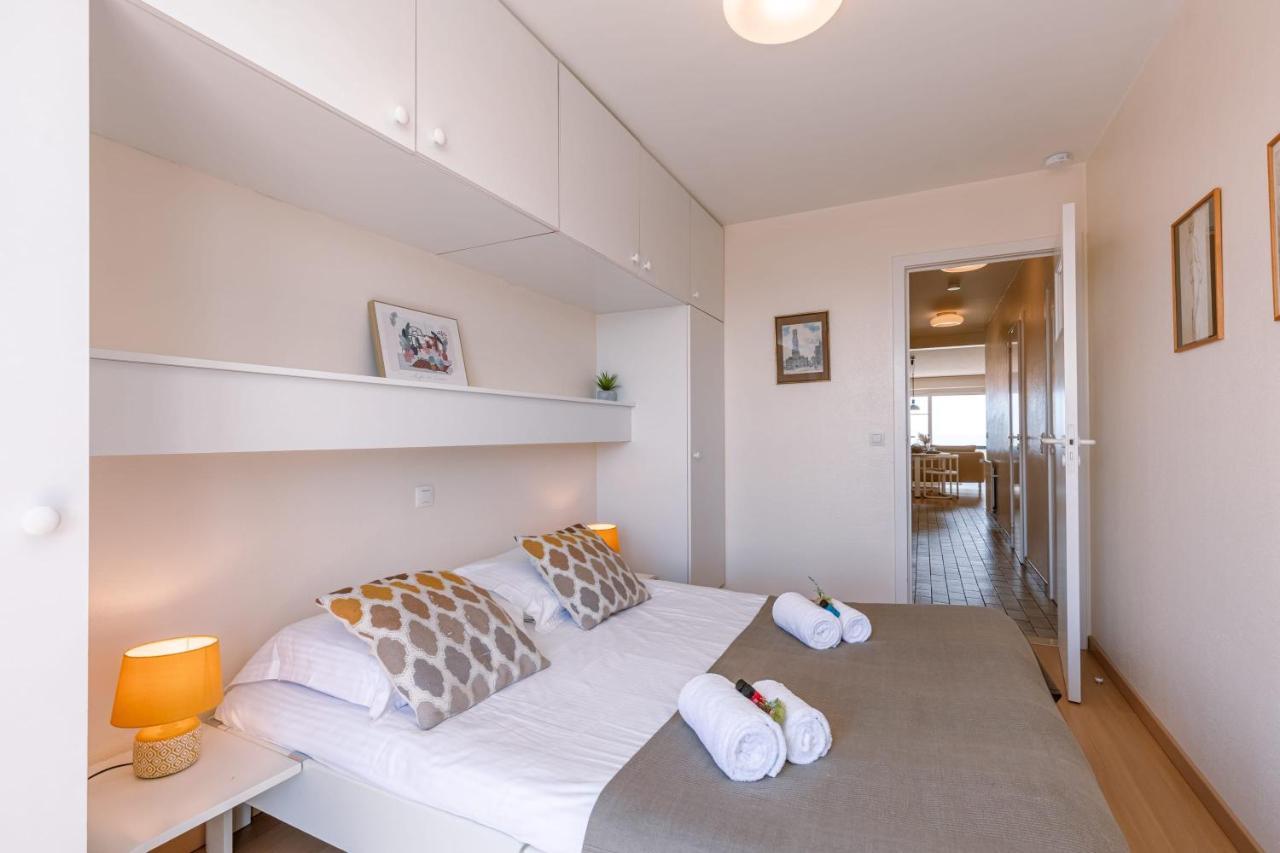 Stunning Seaview Apt On 7Th Floor At Beachfront Knokke-Heist Exteriér fotografie